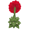 SuperShape Flower Stacker Foil Balloon Q36 Packaged 63cm x 121cm