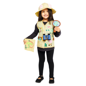 Child Costume Peppa Explorer Set 3-4 Years