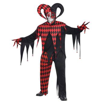 Men's Costume Krazed Jester Size XXL Men's Costume Krazed Jester Size XXL
