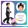 Child Costume Peppa Skeleton Age 4-6 Years