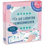 12 Flip napkins "Dinner" 33x33cm, double-sided printed