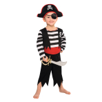Child Costume Deckhand Pirate Age 6-8 Years