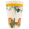 4 Cups Get Wild Plastic Reusable 430 ml