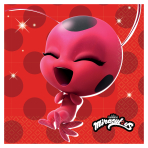 16 Lunch Napkins Miraculous 33 x 33 cm