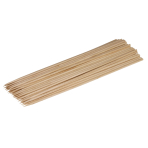 50 Skewer Picks Wood 20 cm