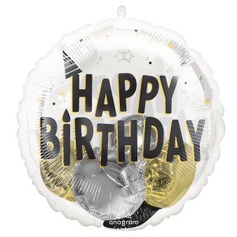 Insider Happy Birthday Foil Balloon P75 packaged Insider Happy Birthday Foil Balloon P75 packaged