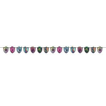 Pennant Banner Monster High Paper 3,3 m x 17,5 cm Pennant Banner Monster High Paper 3,3 m x 17,5 cm