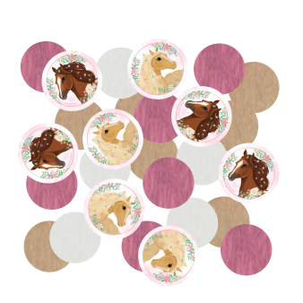 Confetti Beautiful Horses Paper 14 g Confetti Beautiful Horses Paper 14 g