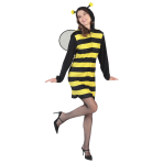 Adult Costume Bee Fleece Dress Size M/L