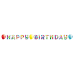 Letter Banner Balloons Paper 174 x 13 cm