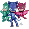 AirWalker PJ Masks Foil Balloon P93 Packaged 144 cm x 127 cm