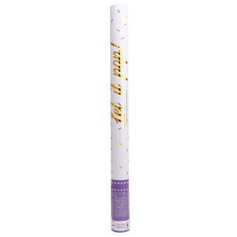 Confetti Cannon Multicolor Rectangular Foil 60 cm Confetti Cannon Multicolor Rectangular Foil 60 cm