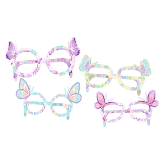 8 Flutter Garden Paper Glasses