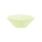 6 bowls hexagonal Vert Decor, 15,8 x 13,7cm, green