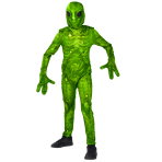 Child Costume Cosmic Alien Age 8 - 10 Years