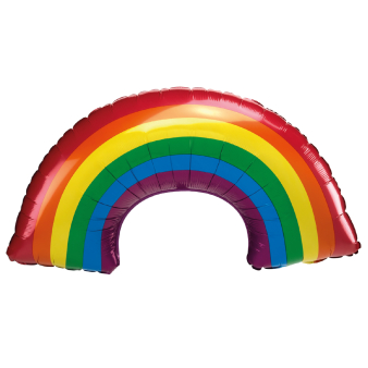 Large Shape Iridescent Rainbow Foil Balloon H50 Packaged Large Shape Iridescent Rainbow Foil Balloon H50 Packaged