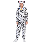 Adult Costume Dog Fleece Onesie Size S/M