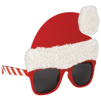 Fun Shades Santa Hat One Size