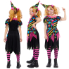 Child Costume Funhouse Clown Girl Age 8-10 Years