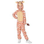 Child Costume Giraffe Fleece Onesie Age 8-10 Years