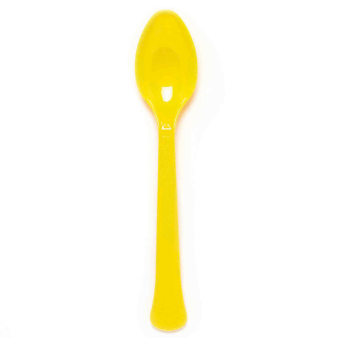 Spoons Plastic Buttercup 24 Pieces Spoons Plastic Buttercup 24 Pieces