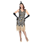 Adult Costume Roaring Flapper Dress Size S