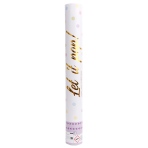 Confetti Cannon Multicolor Round Pastel Paper 40 cm