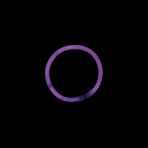 Glow Bracelet Pink Plastic 20 cm