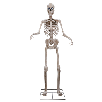 Animatronic XXL Standing Towering Skeleton 243 cm