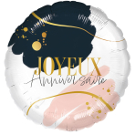 Standard - Joyeux Anniversaire - FRE Foil Balloon RP40 Packaged 45 cm