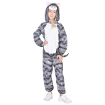 Child Costume Cat Fleece Onesie Age 10-12 Years