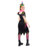 Adult Costume Funhouse Neon Clown Ladies Size S