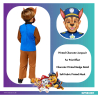 Child Costume Chase  Age 3-4 Years