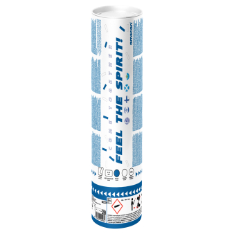 Confetti Cannon paper rectangular white/blue Confetti Cannon paper rectangular white/blue