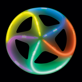 Glow Stick frisbee