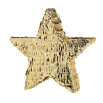 Pinata Star Gold Paper / Foil 46.9 x 45 x 8.2 cm