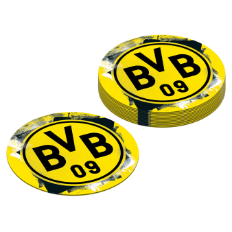 12 Coaster BVB Dortmund Paper 10,7 cm 12 Coaster BVB Dortmund Paper 10,7 cm