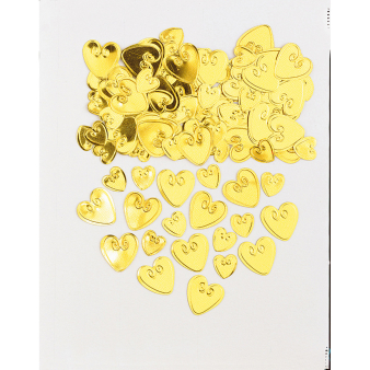 Confetti Loving Hearts Gold Foil 14 g Confetti Loving Hearts Gold Foil 14 g