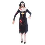 Adult Costume Zombie Nun Size M/L