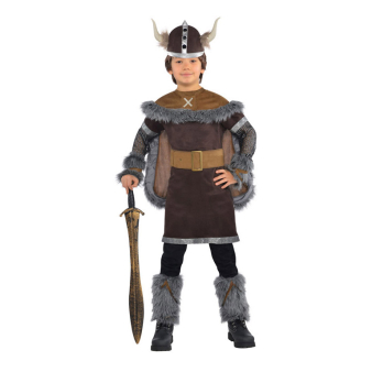 Child Costume Viking Warrior Age 4 - 6 Years Child Costume Viking Warrior Age 4 - 6 Years