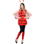 Adult Costume Ladybug Darling Size S/M