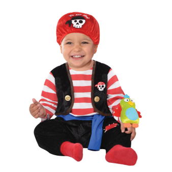 Baby Costume Baby Bucaneer Age 6 - 12 Months Baby Costume Baby Bucaneer Age 6 - 12 Months