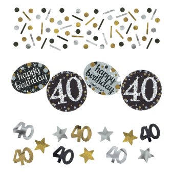 Confetti 40 Sparkling Celebration Gold Foil / Paper 34 g Confetti 40 Sparkling Celebration Gold Foil / Paper 34 g