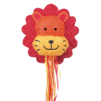 Pull Pinata Lion Paper / Plastic 39.9 x 41.9 x 16.5 cm