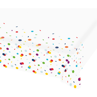 Tablecover Confetti Birthday Paper 115 x 175 cm Tablecover Confetti Birthday Paper 115 x 175 cm