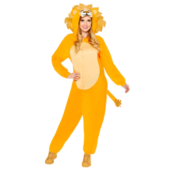 Adult Costume Lion Onesie Size Plus