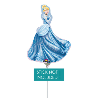 Mini Shape Cinderella Foil Balloon A30 Bulk 25 cm x 33 cm Mini Shape Cinderella Foil Balloon A30 Bulk 25 cm x 33 cm