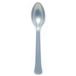 Spoons Plastic Graphite 24 Pieces