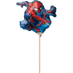 Mini Shape Spider-Man Foil Balloon A30 Airfilled 17 cm x 25 cm