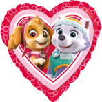 Standard Paw Patrol Love Girl Foil Balloon S60 Packaged 43 c